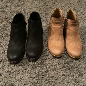 Fergalicious Ankle Booties Size 8